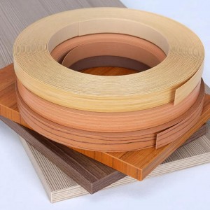 Tamanho e cor personalizados da faixa de borda de móveis de PVC